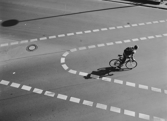 Stanko Abadžic - Bicycling Outside the Dotted Line, Berlin Stanko Abadžic - Bicycling Outside the Dotted Line, Berlin