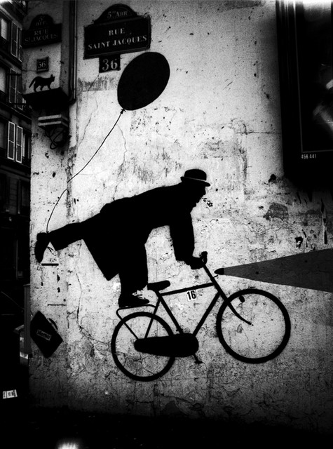 Stanko Abadžic - Bicycle Art on Wall Stanko Abadžic - Bicycle Art on Wall