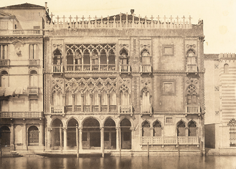 Domenico Bresolin (attributed to) - Facade of the Palazzo Ca' d'Oro, Venice, Italy Domenico Bresolin (attributed to) - Facade of the Palazzo Ca' d'Oro, Venice, Italy
