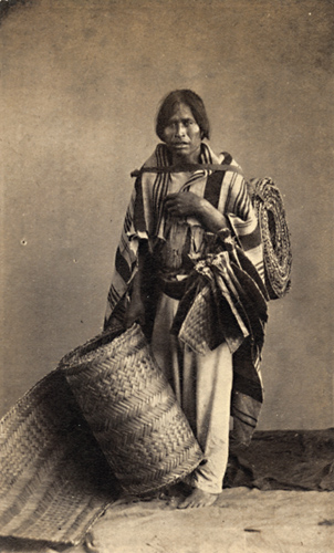 Anonymous - Peruvian Indian with Woven Mats Anonymous - Peruvian Indian with Woven Mats