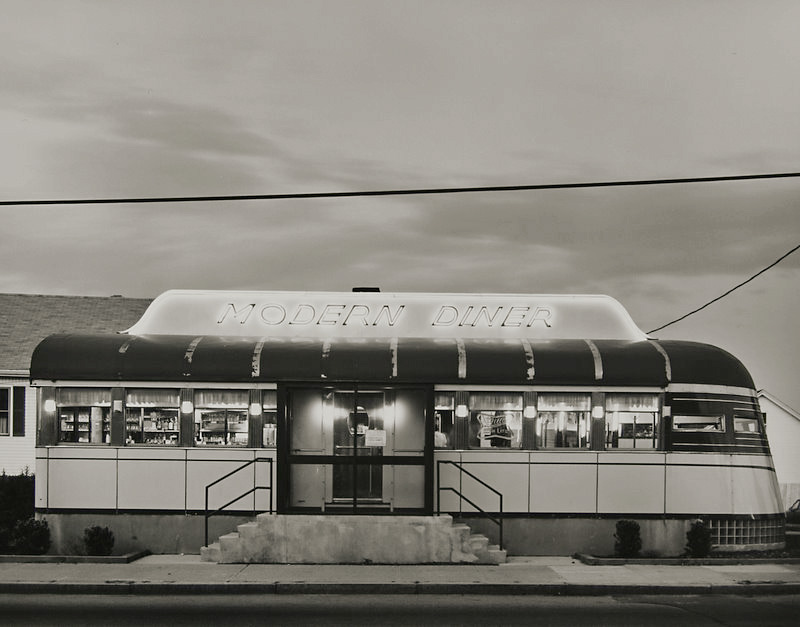 Tom Baril - Modern Diner (front view), Rhode Island Tom Baril - Modern Diner (front view), Rhode Island