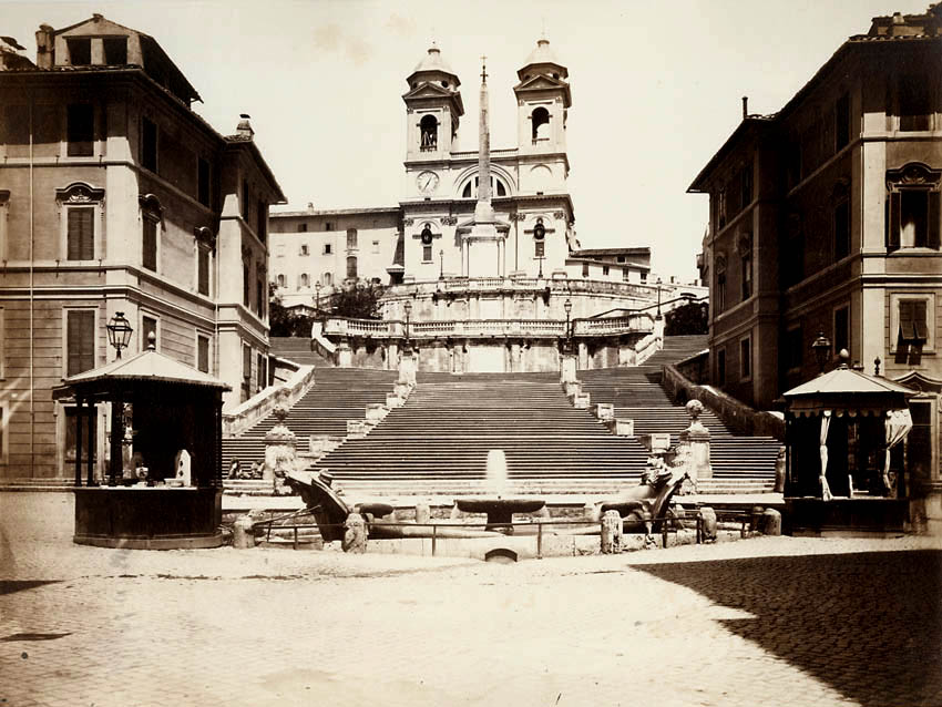 Altobelli and Moulins - Scalinata della Trinità dei Monti (or Spanish Steps), Rome Altobelli and Moulins - Scalinata della Trinità dei Monti (or Spanish Steps), Rome
