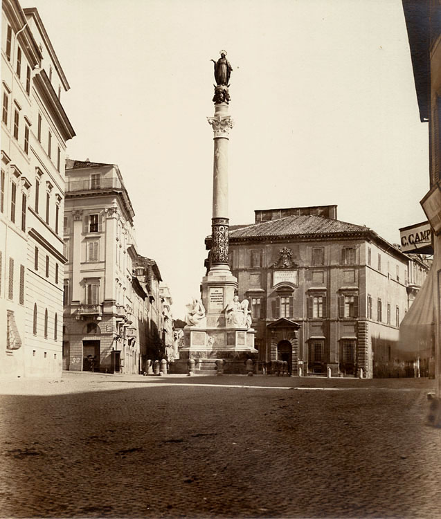 Robert MacPherson - Column of the Immaculate Conception, Rome, Italy Robert MacPherson - Column of the Immaculate Conception, Rome, Italy