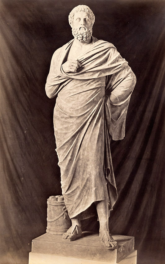 Robert MacPherson - Statue of Sophocles, Rome, Italy Robert MacPherson - Statue of Sophocles, Rome, Italy