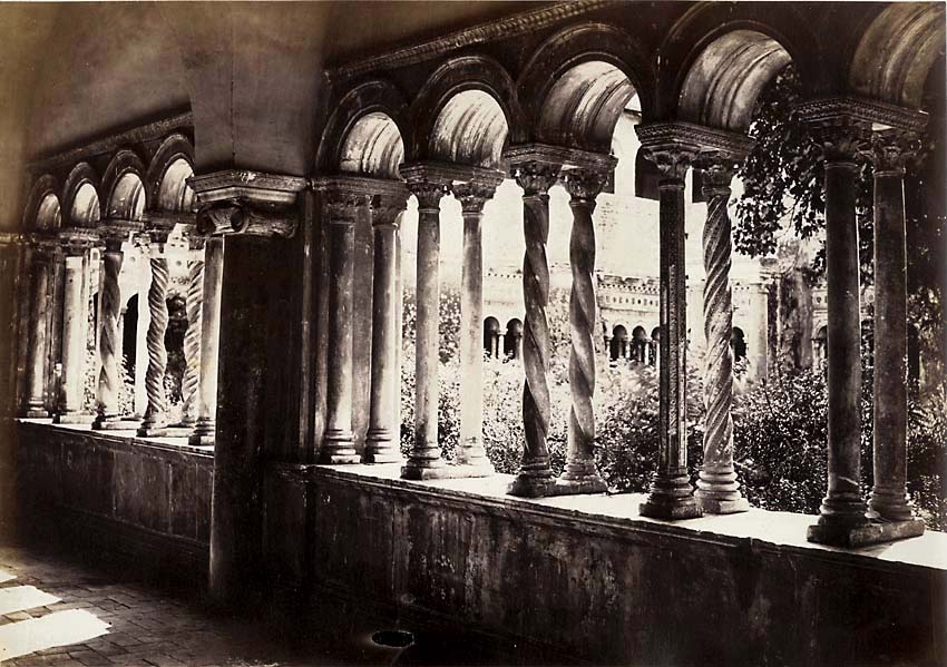 Altobelli and Moulins (attributed to) - Cloisters of Saint John Lateran, Rome, Italy Altobelli and Moulins (attributed to) - Cloisters of Saint John Lateran, Rome, Italy