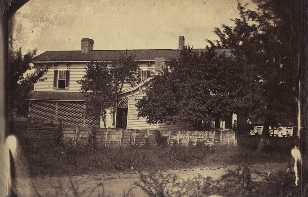 Isaac H. Bonsall - Back View of Large Clapboard House, Chattanooga, Tennessee Isaac H. Bonsall - Back View of Large Clapboard House, Chattanooga, Tennessee