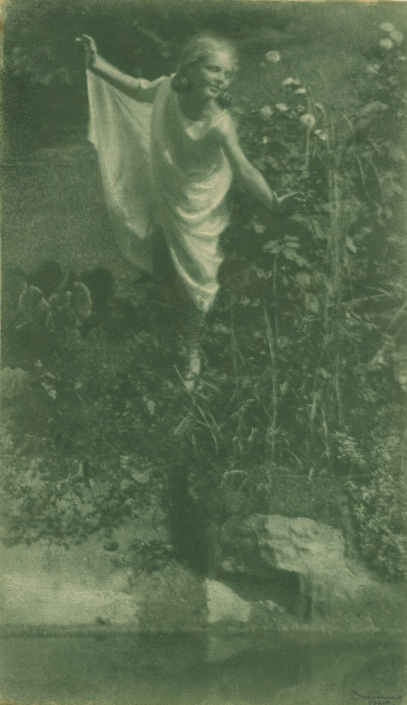 R. V. Duquenne - Nymph at Water's Edge