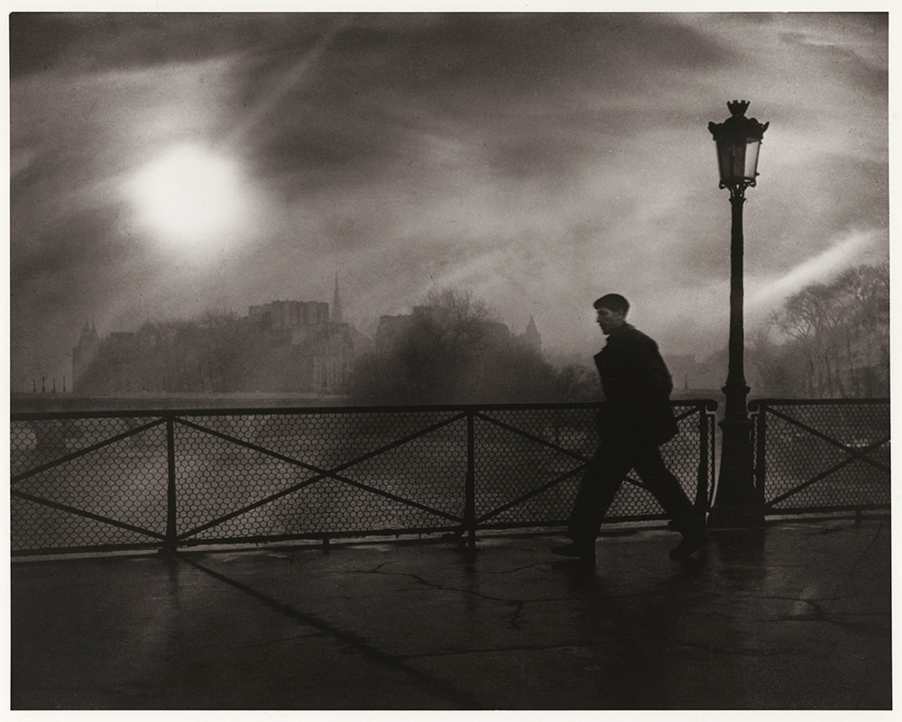Edith Gerin - Le Passant du Pont des Arts, Paris