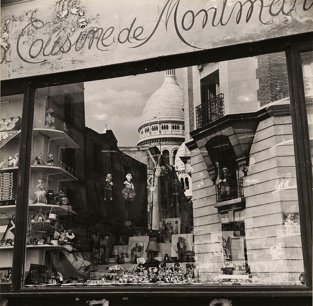 Albert Monier - A Reflection of Sacré-Cœur in a Paris Toy Store Window Albert Monier - A Reflection of Sacré-Cœur in a Paris Toy Store Window