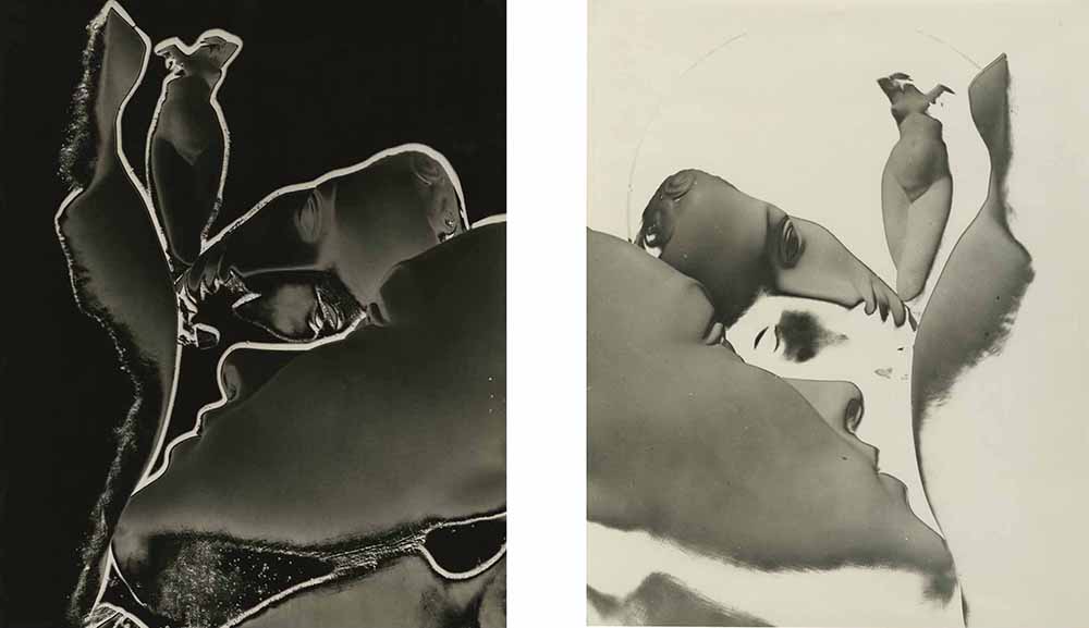James Hamilton Brown - Solarizations, Blanc et Noir (Diptych) James Hamilton Brown - Solarizations, Blanc et Noir (Diptych)
