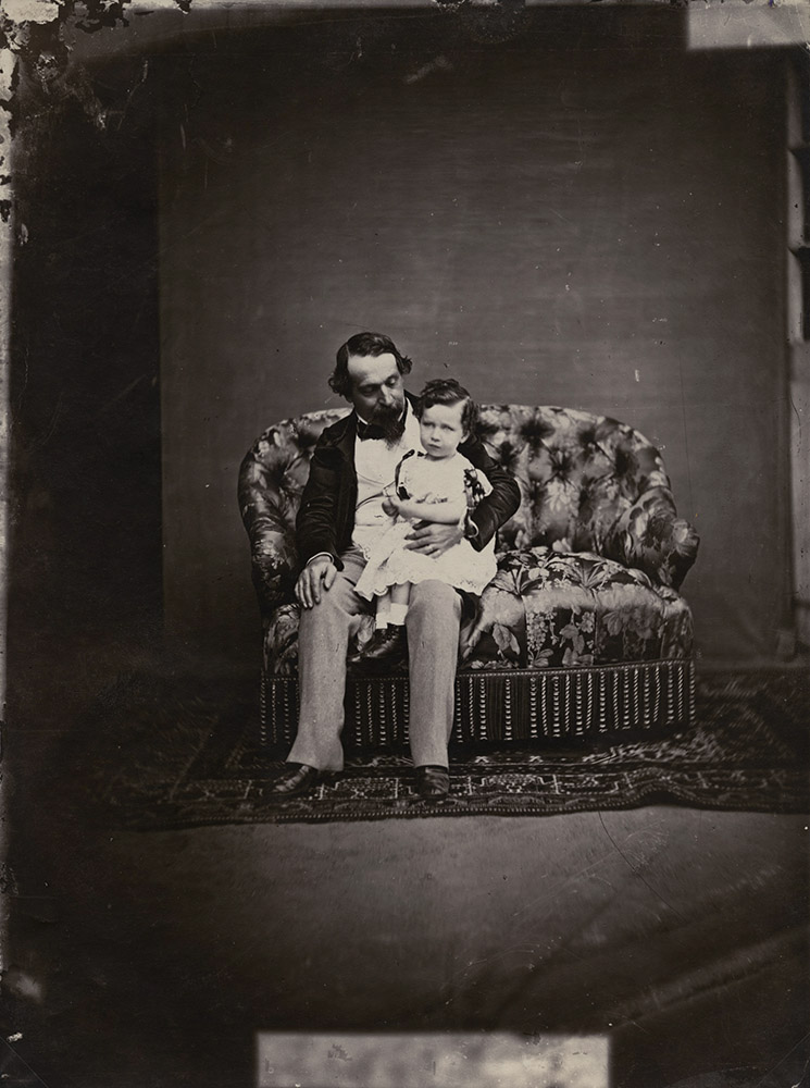 Pierre-Louis Pierson - Emperor Napoleon III and His Son, the Prince Imperial Napoleon Eugene Pierre-Louis Pierson - Emperor Napoleon III and His Son, the Prince Imperial Napoleon Eugene