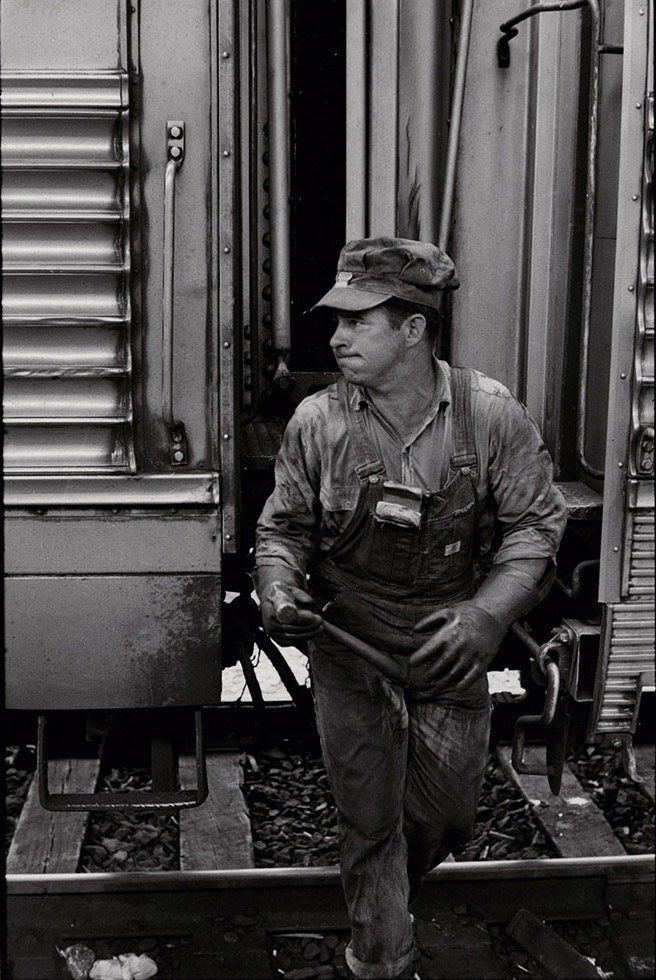 Henri Cartier-Bresson - Train Engineer Henri Cartier-Bresson - Train Engineer