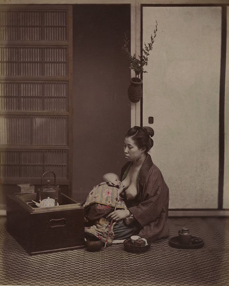 Anonymous - Nursing Mother or Wet Nurse with Baby and Tea Set/Two Women Sleeping Together Anonymous - Nursing Mother or Wet Nurse with Baby and Tea Set/Two Women Sleeping Together