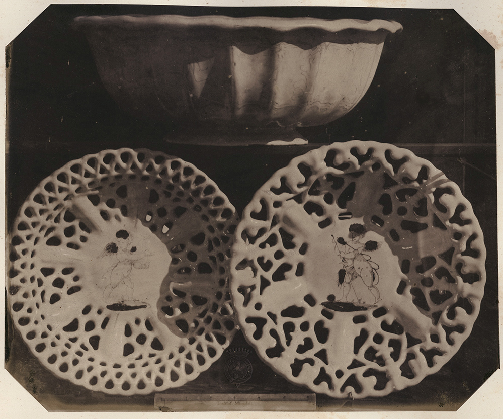 Ludwig Belitski - Three Early Tin Glaze Pottery Vessels, Two Pierced Ludwig Belitski - Three Early Tin Glaze Pottery Vessels, Two Pierced