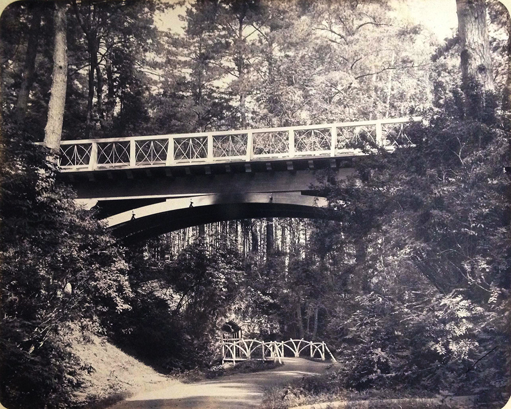 Scherer and Nabholzs - Bridge in the Ilyinsky Imperial Park, Moscow