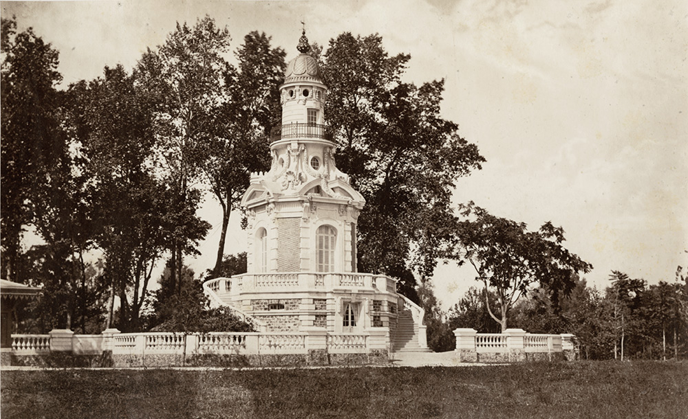 Charles Marville (dit), Charles-François Bossu - Pavillon Hertford, Bois de Boulogne Charles Marville (dit), Charles-François Bossu - Pavillon Hertford, Bois de Boulogne
