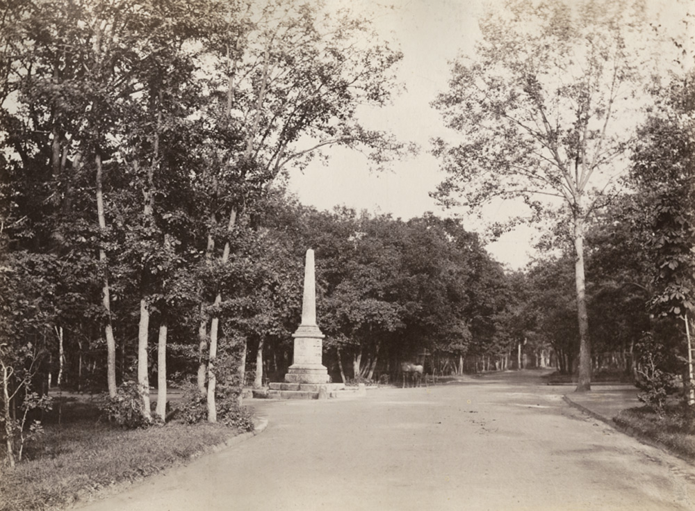Charles Marville (dit), Charles-François Bossu - Crois Catalan, Bois de Boulogne Charles Marville (dit), Charles-François Bossu - Crois Catalan, Bois de Boulogne