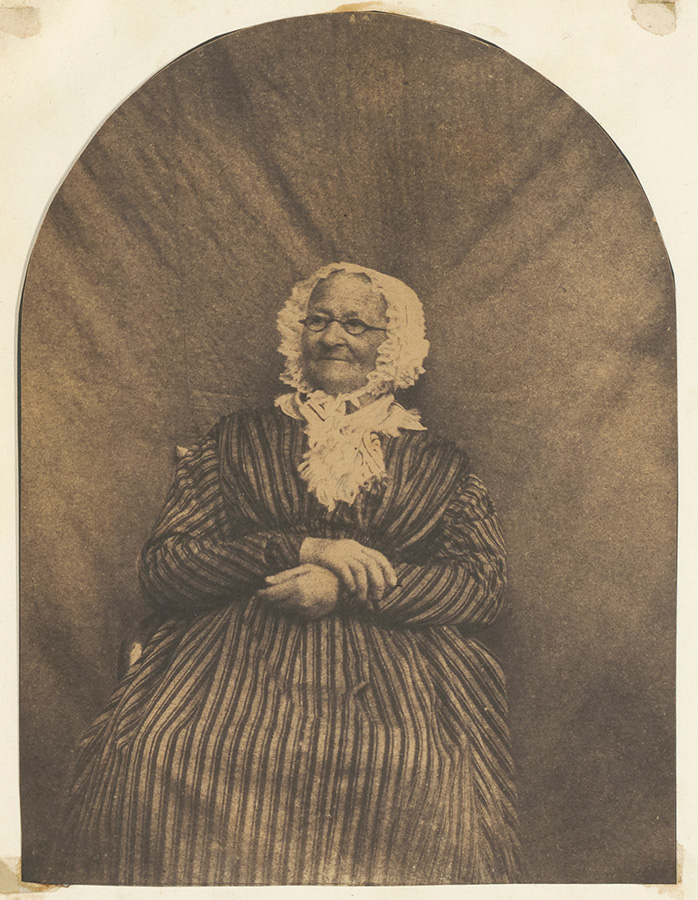 Hippolyte Bayard - Portrait de Femme Agée Hippolyte Bayard - Portrait de Femme Agée