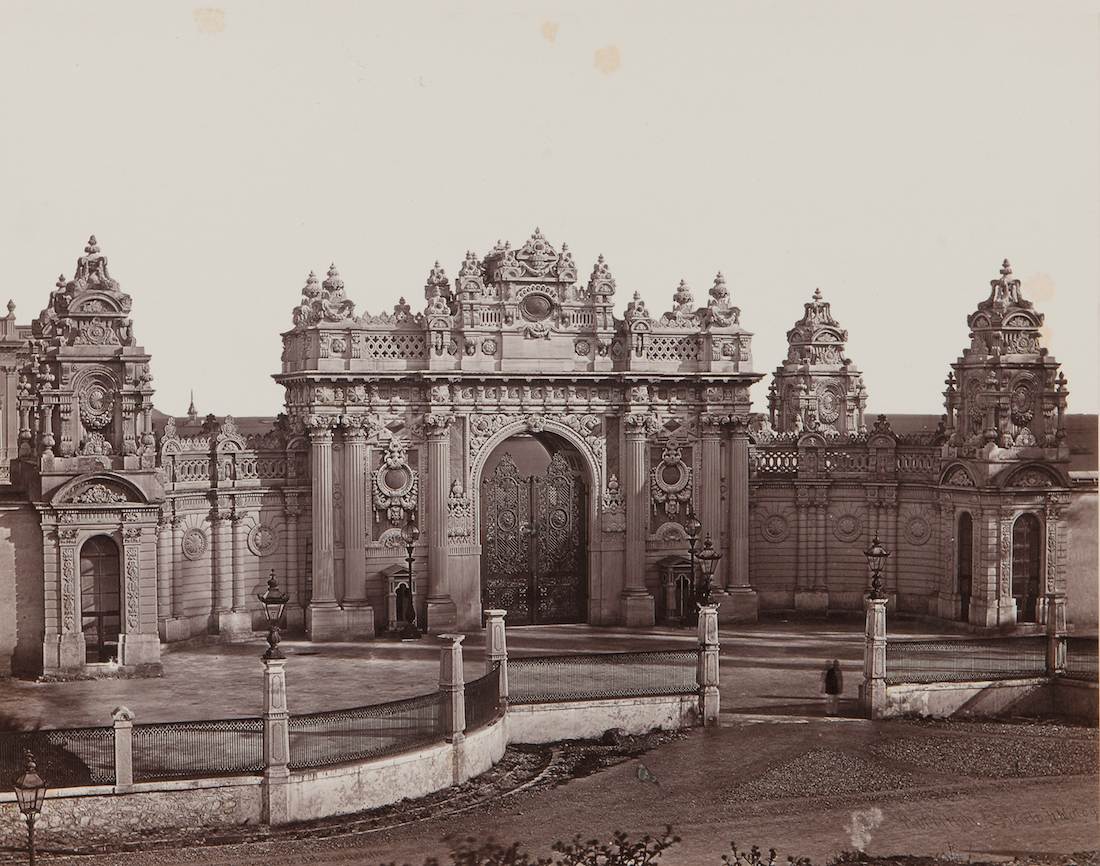 Robertson & Beato - Dolmabahçe Palace Imperial Gate, Turkey Robertson & Beato - Dolmabahçe Palace Imperial Gate, Turkey