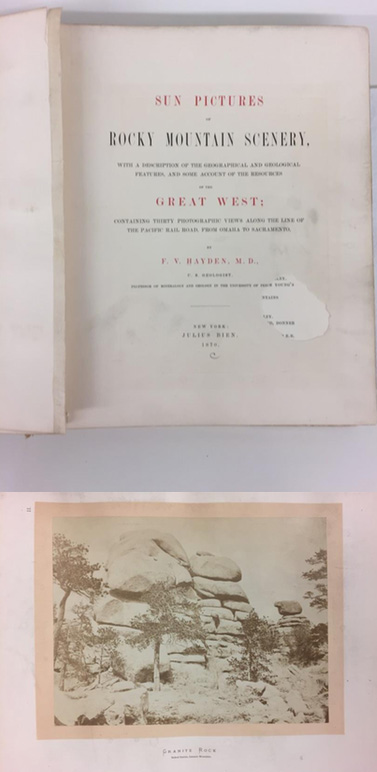 F. V. Hayden (Andrew Russell, Photographer) - Sun Pictures of Rocky Mountain Scenery F. V. Hayden (Andrew Russell, Photographer) - Sun Pictures of Rocky Mountain Scenery