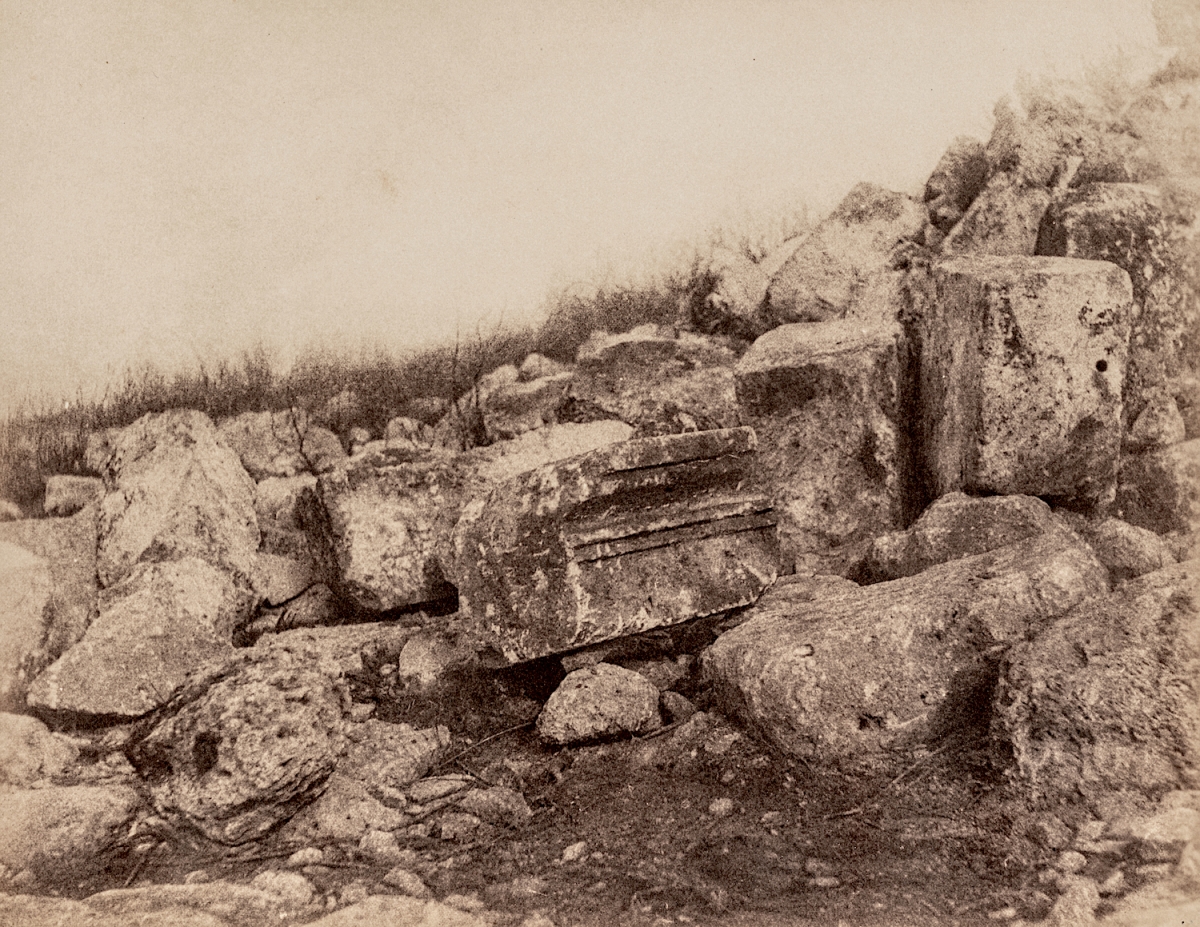 John Beasley Greene - Ruines près du Tombeau de la Chrétienne, Algérie John Beasley Greene - Ruines près du Tombeau de la Chrétienne, Algérie