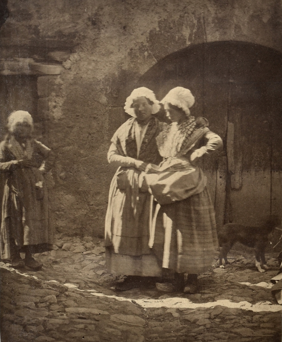 Anonymous - Study of Peasant Women and Dog in the Sunlight Anonymous - Study of Peasant Women and Dog in the Sunlight