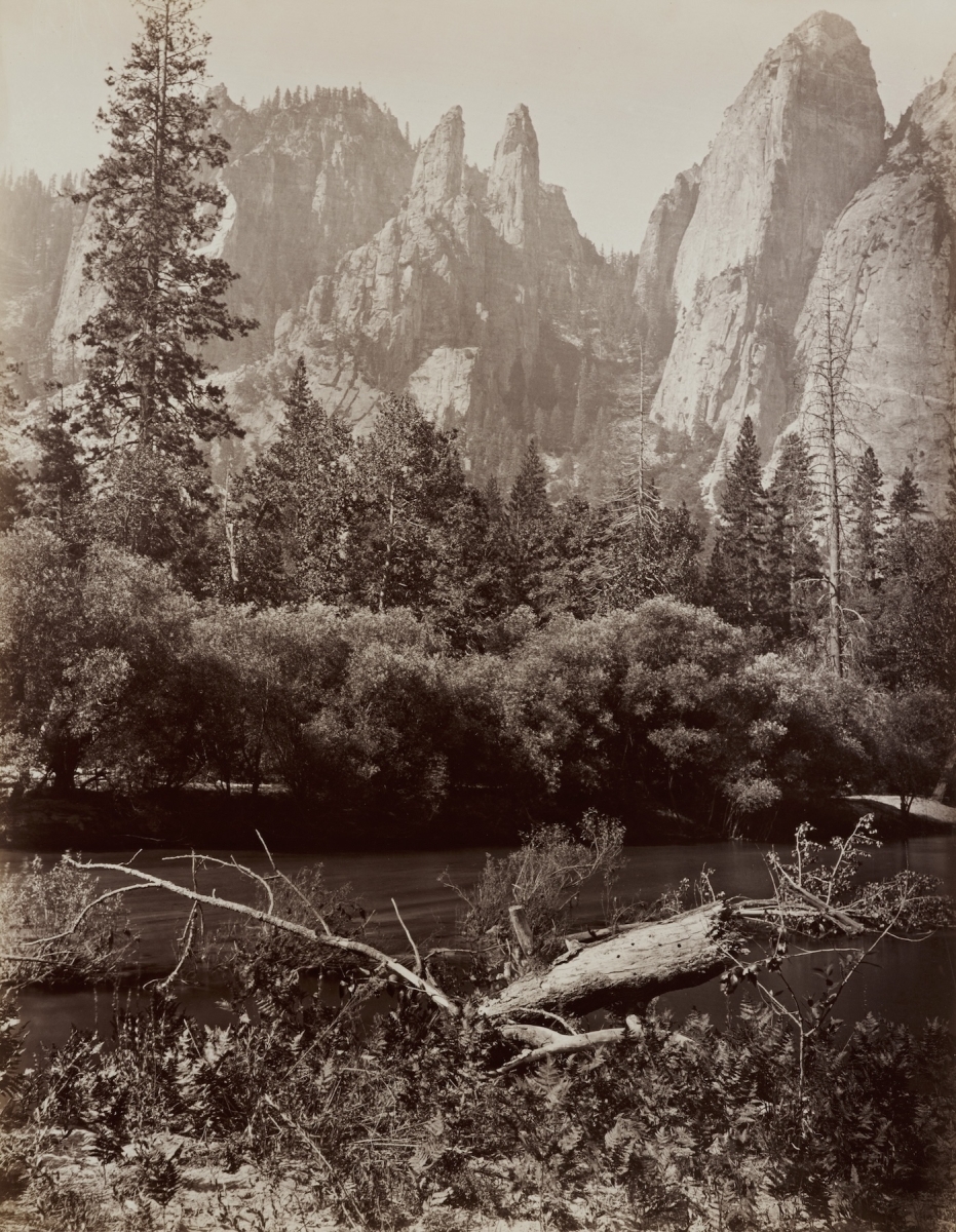 Charles Leander Weed - Cathedral Spires, 2400 feet high. Yosemite, 1872.