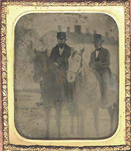 Anonymous - Two Men on Horseback Anonymous - Two Men on Horseback