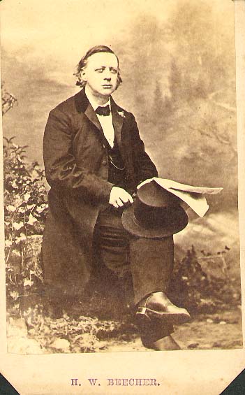 Anonymous - Portrait of H. W. Beecher Anonymous - Portrait of H. W. Beecher