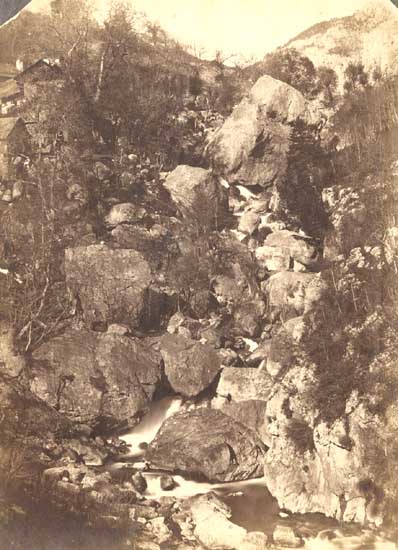 Anonymous - Rocky Falls, Pyrenees Anonymous - Rocky Falls, Pyrenees