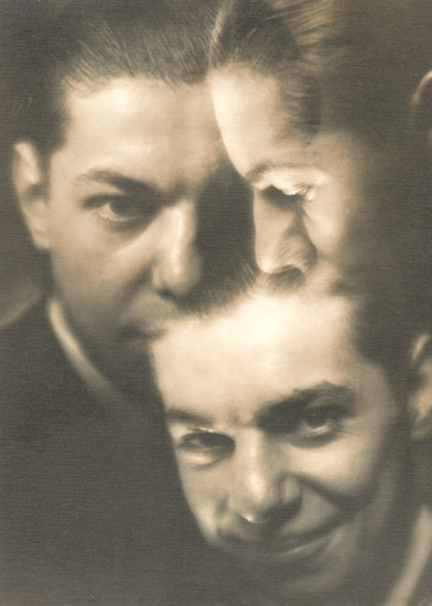 Paul Koruna - Triple-Exposure of a Man