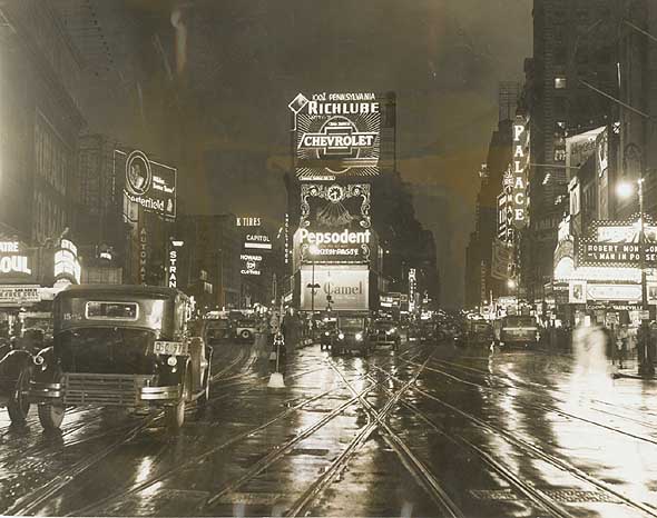 Keystone View Co., New York Times and Others - Group of Four New York City Views