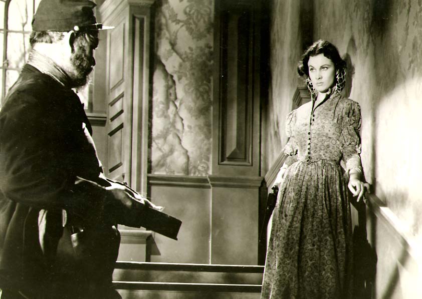 Clarence Sinclair Bull or Fred Parrish - Vivien Leigh with Yankee Deserter in Gone with the Wind Clarence Sinclair Bull or Fred Parrish - Vivien Leigh with Yankee Deserter in Gone with the Wind
