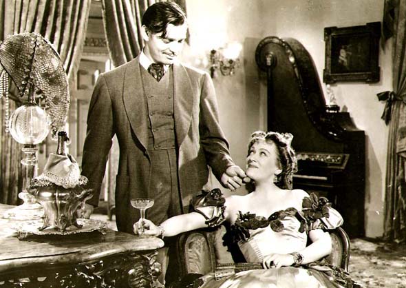Clarence Sinclair Bull or Fred Parrish - Clark Gable and Ona Munson in Gone with the Wind Clarence Sinclair Bull or Fred Parrish - Clark Gable and Ona Munson in Gone with the Wind