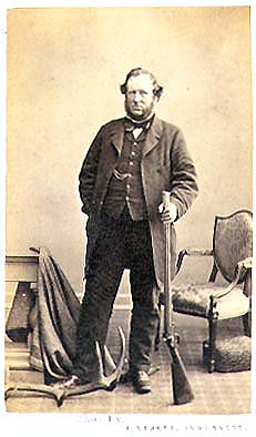 J. Stuart - Man with Flintlock Rifle