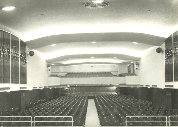 Josef Sudek - Interior, Concert Hall Josef Sudek - Interior, Concert Hall
