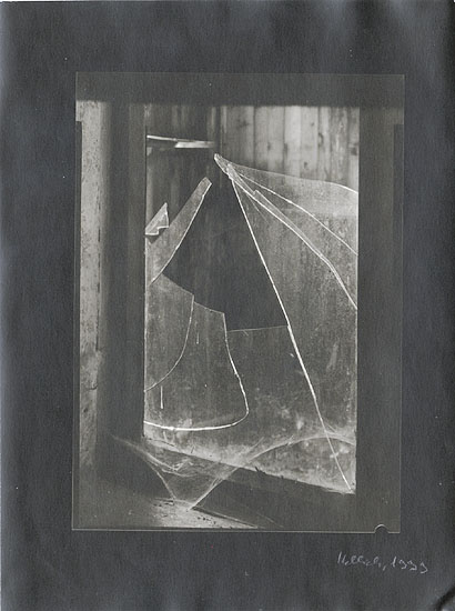 Petr Helbich - Broken Window with Cobweb Petr Helbich - Broken Window with Cobweb