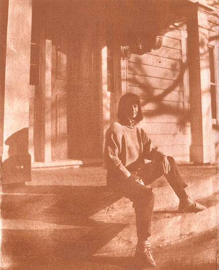 Ted Jones - Cheryl on Porch Ted Jones - Cheryl on Porch