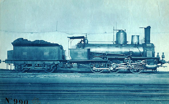 Anonymous - Steam Locomotive and Coal Car Anonymous - Steam Locomotive and Coal Car