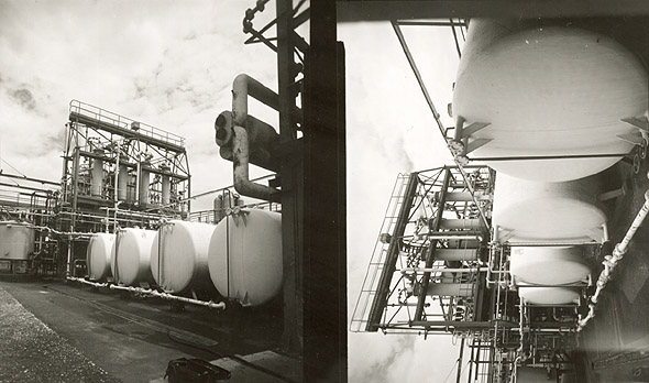 Robert Doisneau - Industrial Plant at Saint-Gobain, Le Havre, France