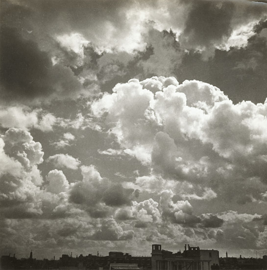 Emmanuel Sougez - Cloud Study with Cityscape