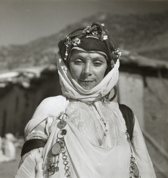 Denise Bellon - A Berber Woman of Dades, Morocco Denise Bellon - A Berber Woman of Dades, Morocco