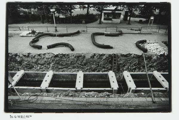 Jiri Hanke - "Views from the Window of My Flat" (Street and Utilities Construction) Jiri Hanke - "Views from the Window of My Flat" (Street and Utilities Construction)