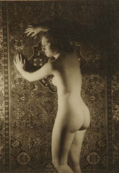 Anonymous - Nude against Oriental Carpet Anonymous - Nude against Oriental Carpet