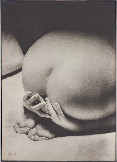 Lot 40, Man Ray's "La Prière" (Prayer), 1930, estimated at £50,000-70,000,  sold for £100,000. Lot 40, Man Ray's "La Prière" (Prayer), 1930, estimated at £50,000-70,000,  sold for £100,000.